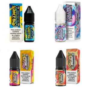 STRAPPED 10ML NIC SALT PACK OF 10 EXP