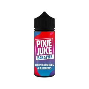 WILD STRAWBERRY & BLUEBERRIES 100ML E LIQUID PIXIE JUICE BAR STYLE