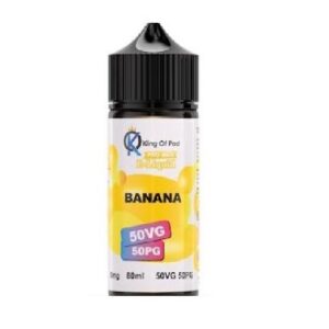 BANANA 80ML E LIQUID KING OF POD