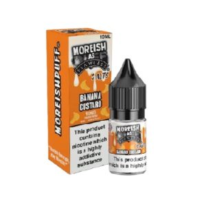 BANANA CUSTARD 10ML NIC SALT MOREISH AS FLAWLESS