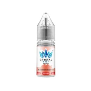 BLUEBERRY PEACH ICE 10ML NIC SALT CRYSTAL BAR JUICE