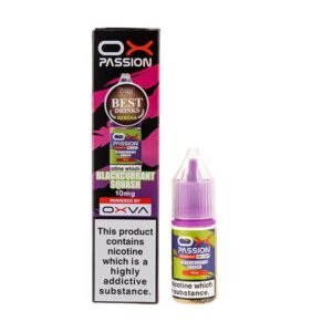 BLACKCURRANT SQUASH 10ML NIC SALT OX PASSION