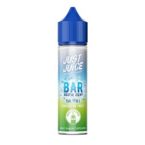 CARIBBEAN TWIST BAR BELOW ZERO SALTFILL 40ML E LIQUID JUST JUICE