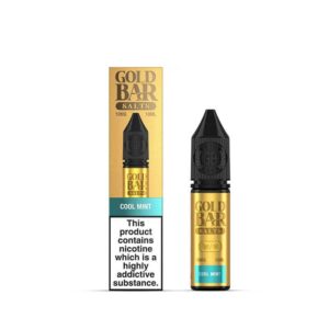 COOL MINT 10ML NIC SALT GOLD BAR