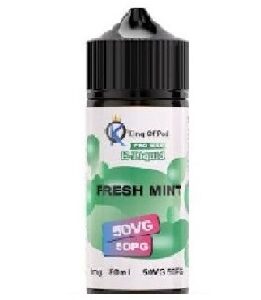 FRESH MINT 80ML E LIQUID KING OF POD