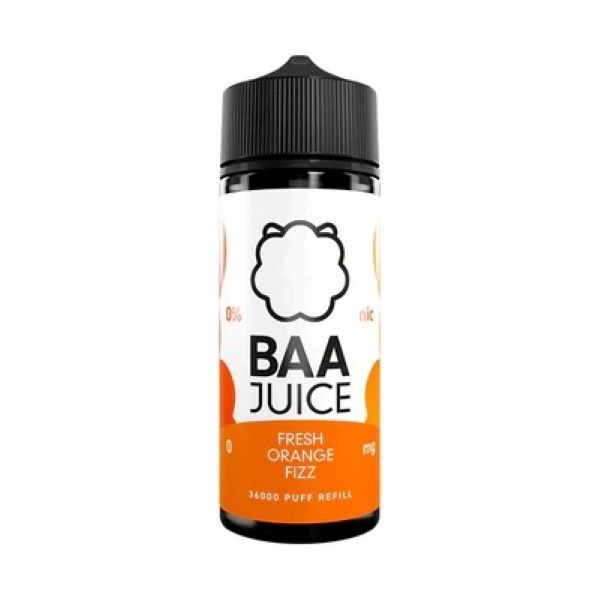 FRESH ORANGE FIZZ 100ML E LIQUID BAA JUICE
