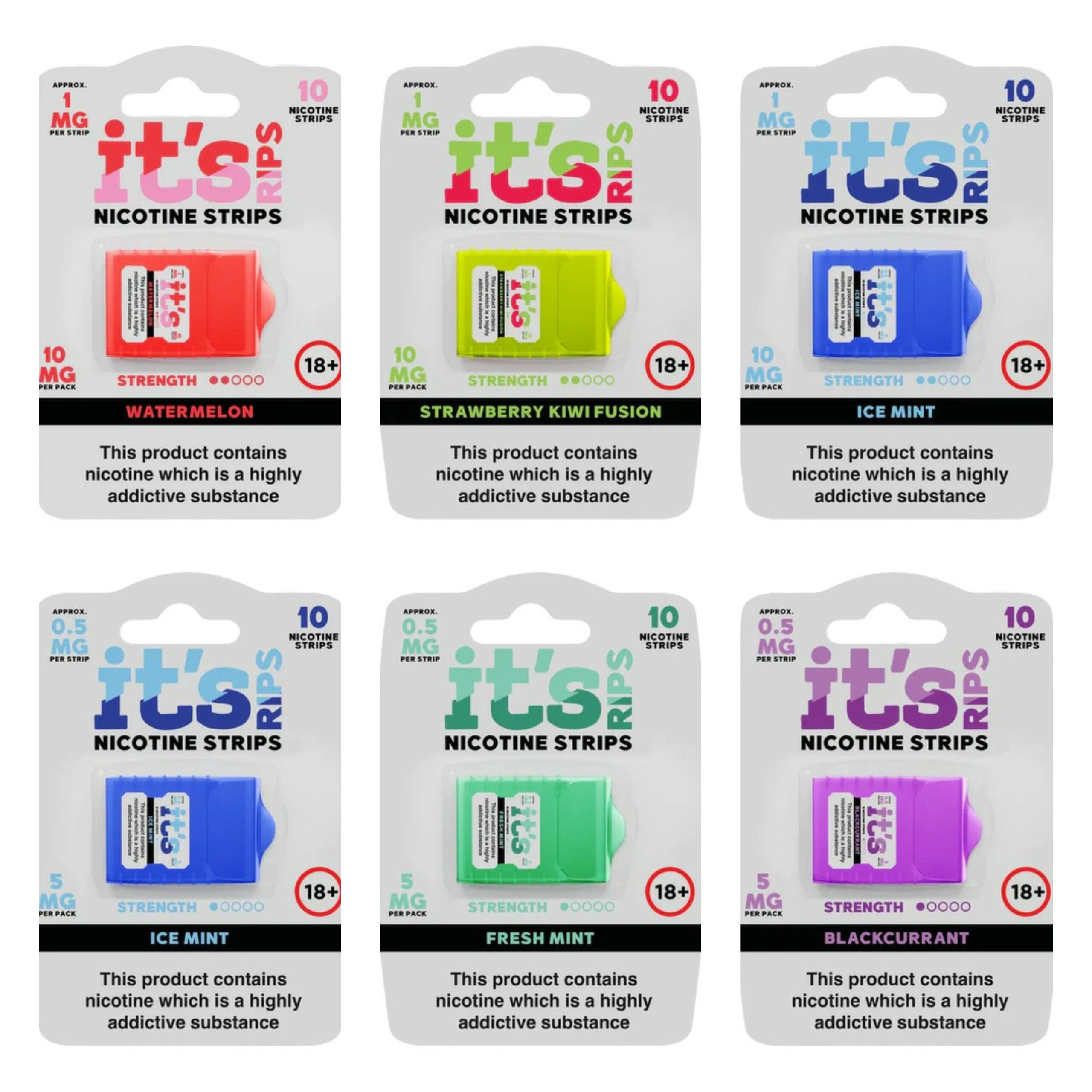 ITS RIPS NICOTINE STRIPS