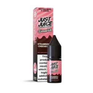 STRAWBERRY CHEESECAKE DESSERT 10ML NIC SALT JUST JUICE