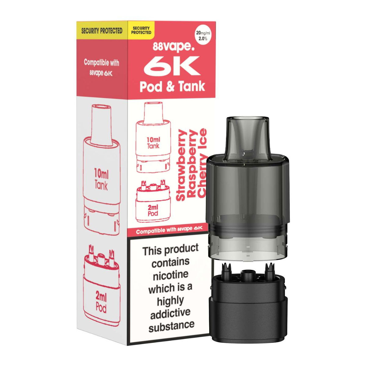 88vape 6k Prefilled Pod - Image 8