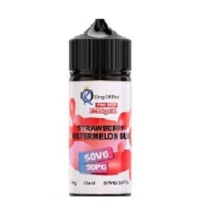 STRAWBERRY WATERMELON BUBBLE 80ML E LIQUID KING OF POD