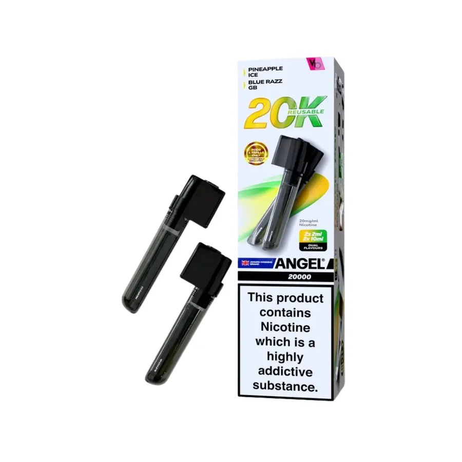 Vapes Bars Angel 20k Prefilled Pod & Refill Tank 20mg - Image 6