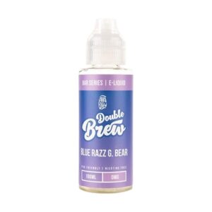 Blue Razz G Bear 100ml E Liquid Double Brew Bar Series