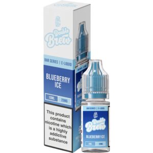 Blueberry Ice 10ml Nic Salt Double Brew Bar Series