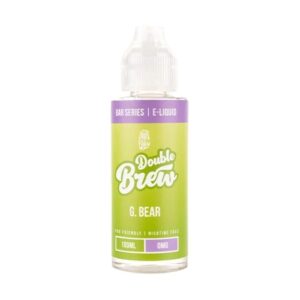 G Bear 100ml E Liquid Double Brew Bar Series