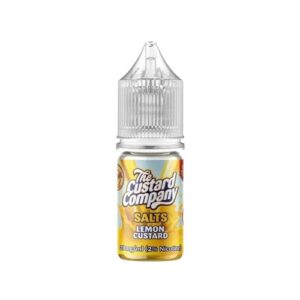 Lemon Custard 10ml Nic Salt The Custard Company