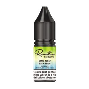 Lime Jelly Ice Cream 10ml Nic Salt Ramillion