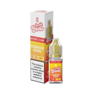 Strawberry Banana 10ml Nic Salt Double Brew Bar Series