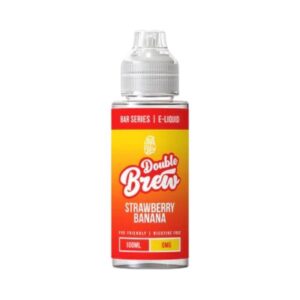 Strawberry Banana 100ml E Liquid Double Brew Bar Series
