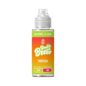 Tropical 100ml E Liquid Double Brew Bar Series