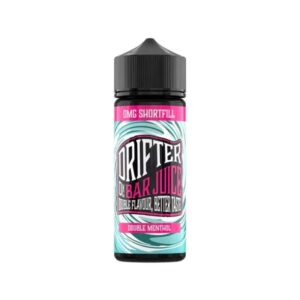 DOUBLE MENTHOL 100ML E LIQUID DRIFTER BAR JUICE