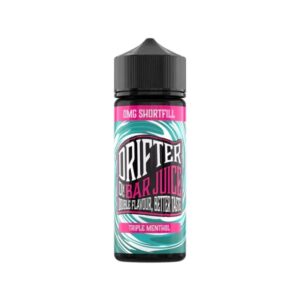 TRIPLE MENTHOL 100ML E LIQUID DRIFTER BAR JUICE