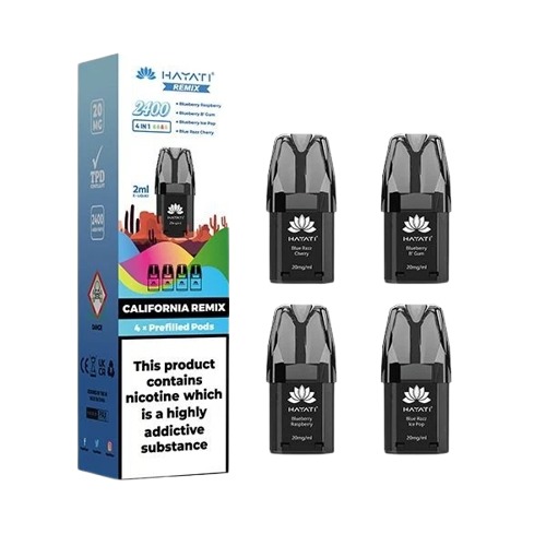 Hayati Remix 2400 Prefilled Pods 20mg (4 Pack) - Image 10