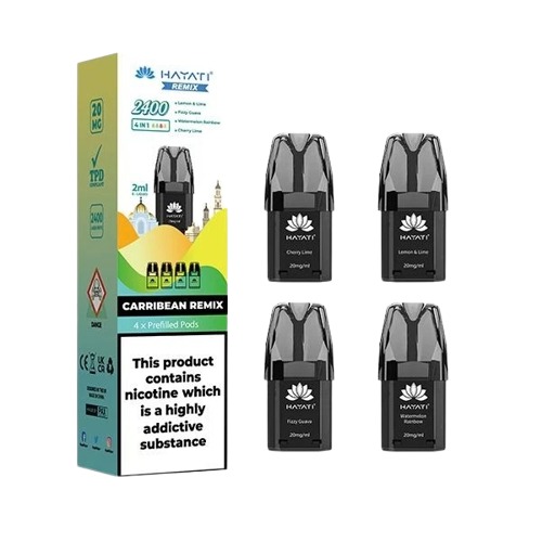 Hayati Remix 2400 Prefilled Pods 20mg (4 Pack) - Image 8