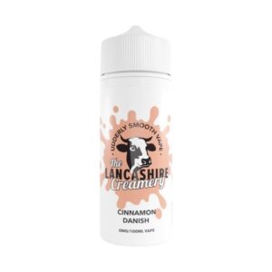 Cinnamon Danish 100ml E Liquid The Lancashire Creamery