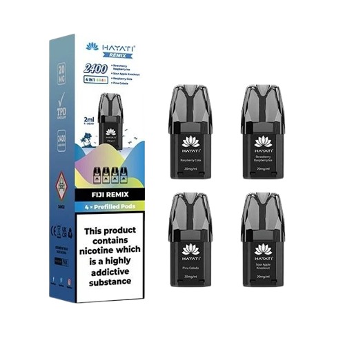 Hayati Remix 2400 Prefilled Pods 20mg (4 Pack) - Image 6