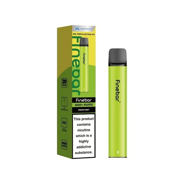 Hayati Finebar 1000 Prefilled Pod Vape Kit - Image 12