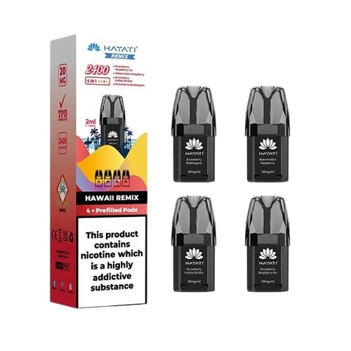 Hayati Remix 2400 Prefilled Pods 20mg (4 Pack) - Image 4