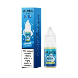 MR Blue 10ml Nic Salt Mr Miss