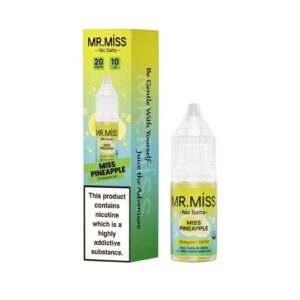 Miss Pineapple 10ml Nic Salt Mr Miss