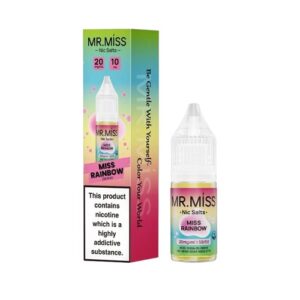 Miss Rainbow 10ml Nic Salt Mr Miss
