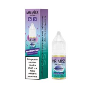 Mr Midnight 10ml Nic Salt Mr Miss