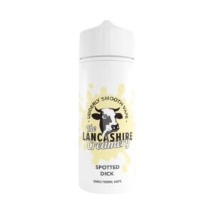 Spotted Dick 100ml E Liquid The Lancashire Creamery