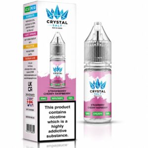 Strawberry Cherry Raspberry 10ml Nic Salt Crystal Exp