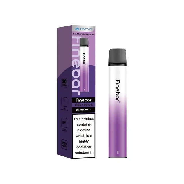 Hayati Finebar 1000 Prefilled Pod Vape Kit - Image 6