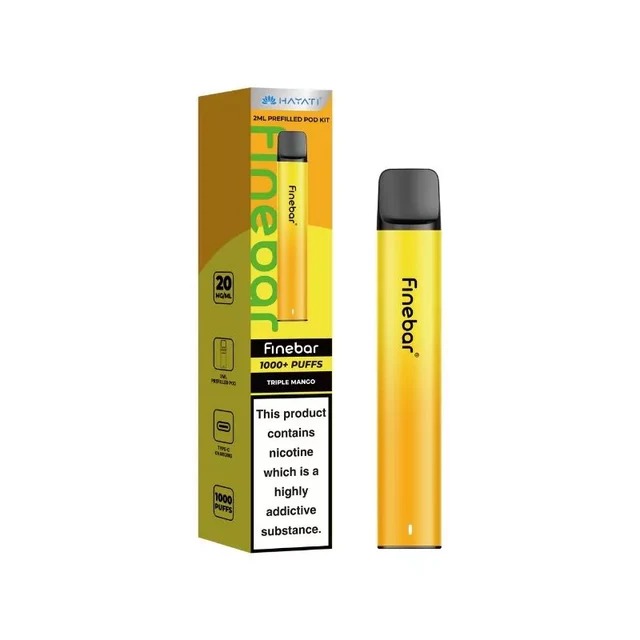 Hayati Finebar 1000 Prefilled Pod Vape Kit - Image 8