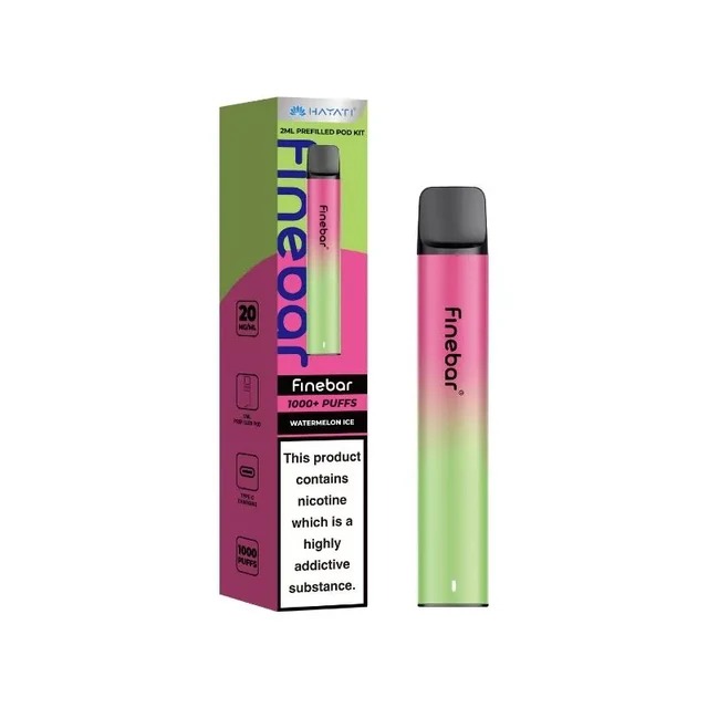 Hayati Finebar 1000 Prefilled Pod Vape Kit - Image 10