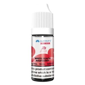 White Peach Raspberry 10ml Nic Salt Hayati Pro Max