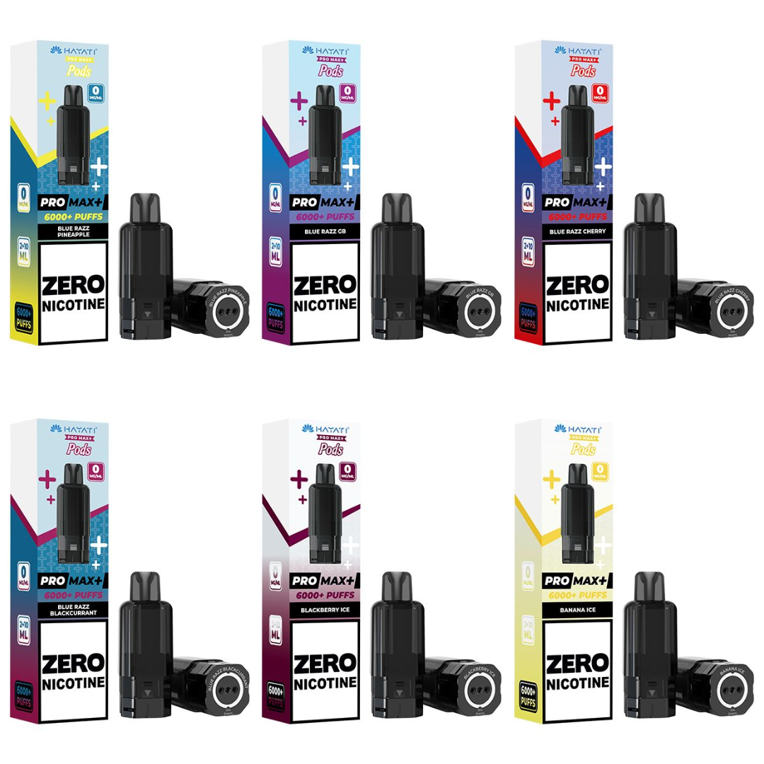 Hayati Pro Max+ 6000 Prefilled Pod Zero Nicotine