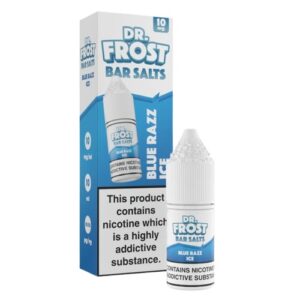 Blue Razz Ice Bar Salts 10ml Nic Salt Dr Frost