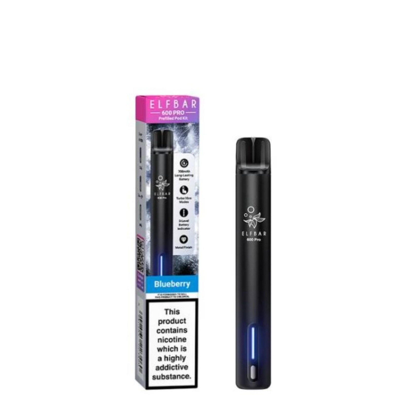 Elf Bar 600 Pro Prefilled Pod Vape Kit - Image 10