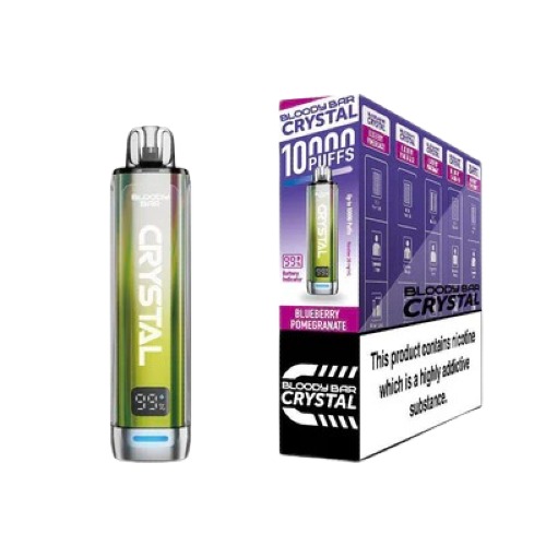 Bloody Bar Crystal 10000 Prefilled Pod Vape Kit 20mg - Image 25