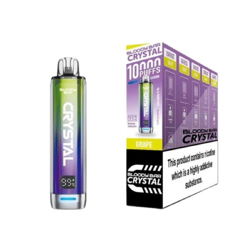 Bloody Bar Crystal 10000 Prefilled Pod Vape Kit 20mg - Image 21