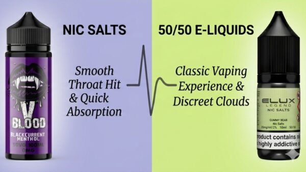 Nic Salts vs 50/50 E-Liquids