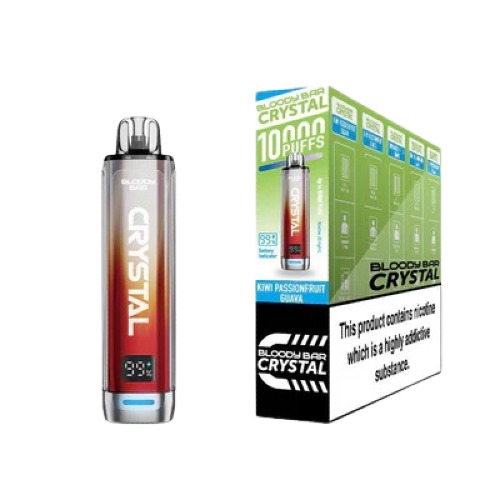 Bloody Bar Crystal 10000 Prefilled Pod Vape Kit 20mg - Image 19