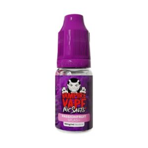 Passionfruit Splash Nic Salt 10ml Vampire Vape