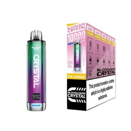Bloody Bar Crystal 10000 Prefilled Pod Vape Kit 20mg - Image 13